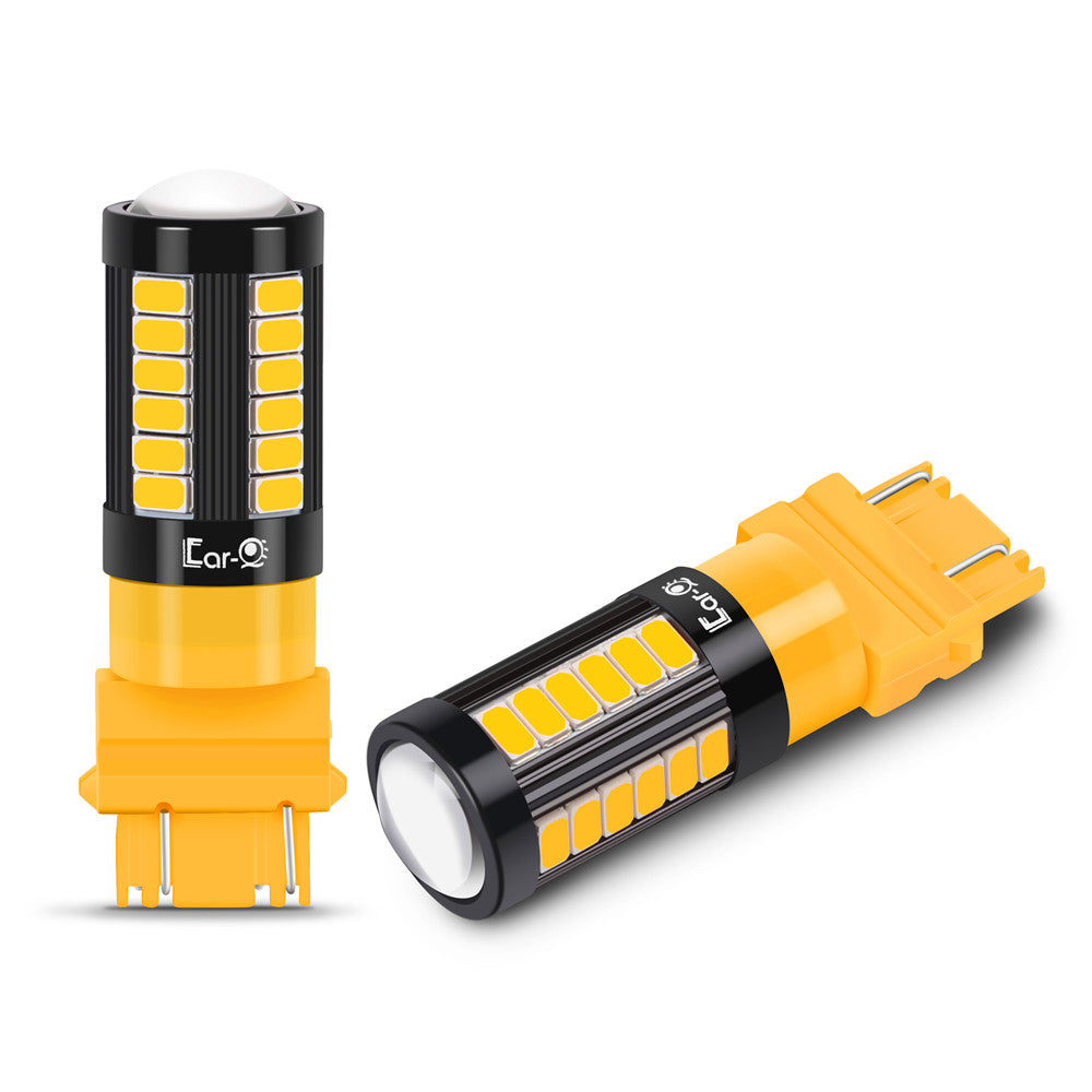 3457-3157-LED-amber-yellow-turn-signal-lights-bulbs-4157-na-3757nak-3056