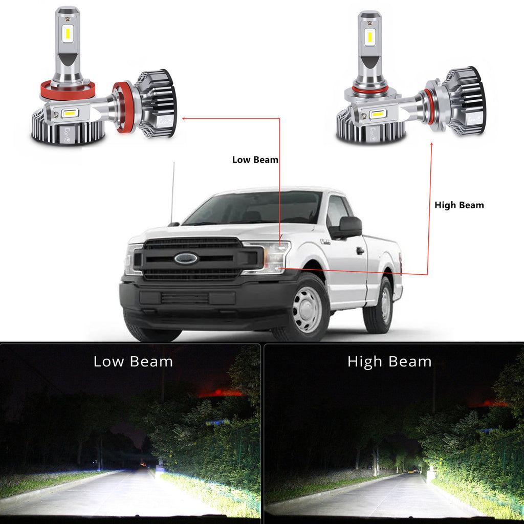 Ford-f150-led-headlights-bulbs-high-low-beam-conversion-kits