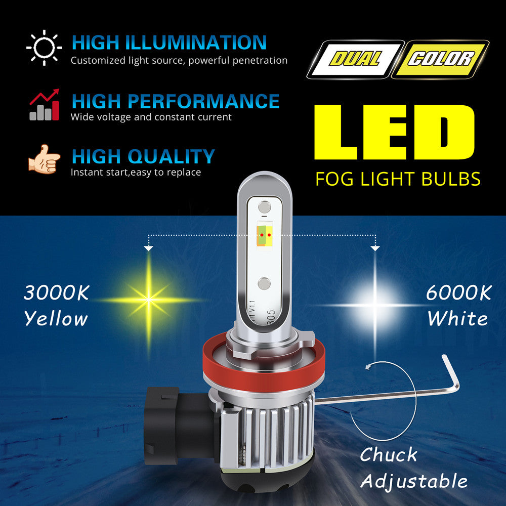 2504-psx24w-LED-switchback-fog-lights-6500k-3k-white-amber-yellow-truck