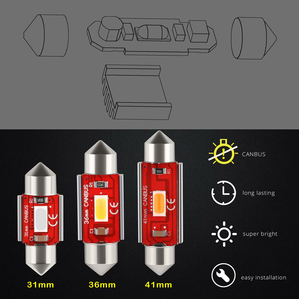 31mm-36mm-42mm-led-bulb-canbus-red-festoon-map-dome-lights-lamp