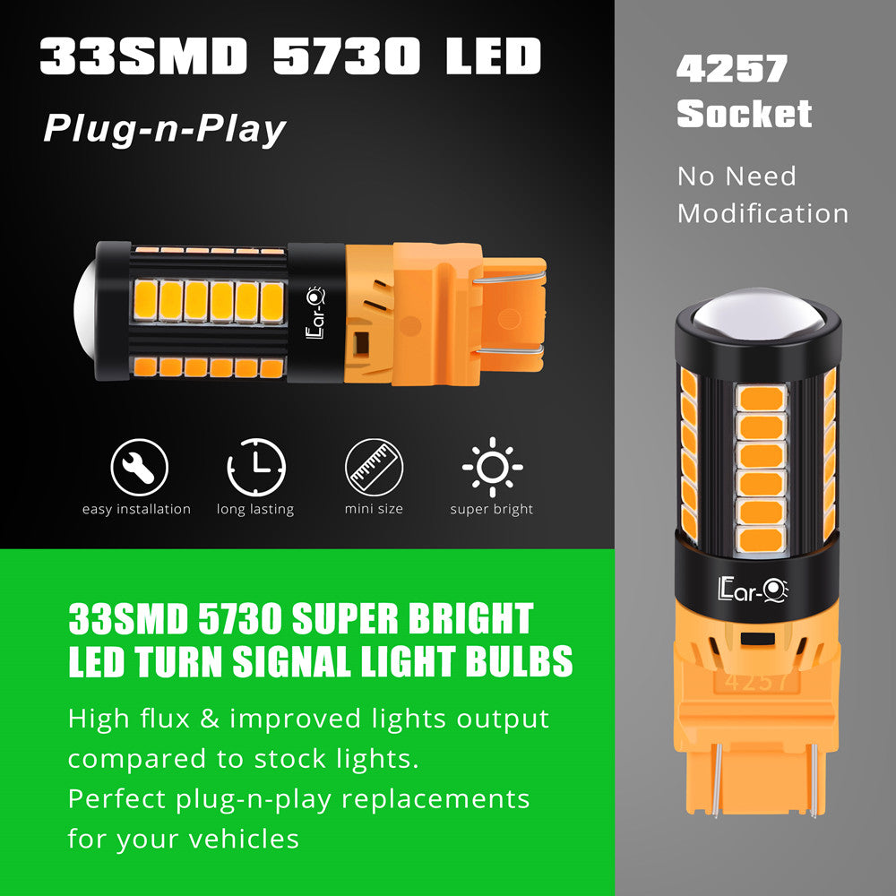 4257-4257na-led-bulb-ford-f-150-turn-signal-lights-amber-yellow-12v