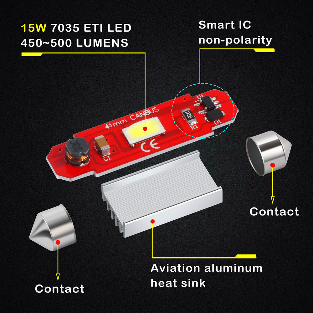 6418-c5w-canbus-red-LED-bulb-festoo-map-dome-trunk-lights-12v