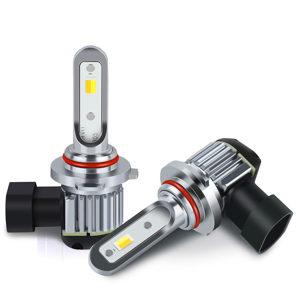 BMT Xms 9145 6500K LED Fog Light Bulbs BMT Xms 9145/9140/H10 Fog Lights - 6500K White/Amber, Pack Of 2 6500K Fog Lights