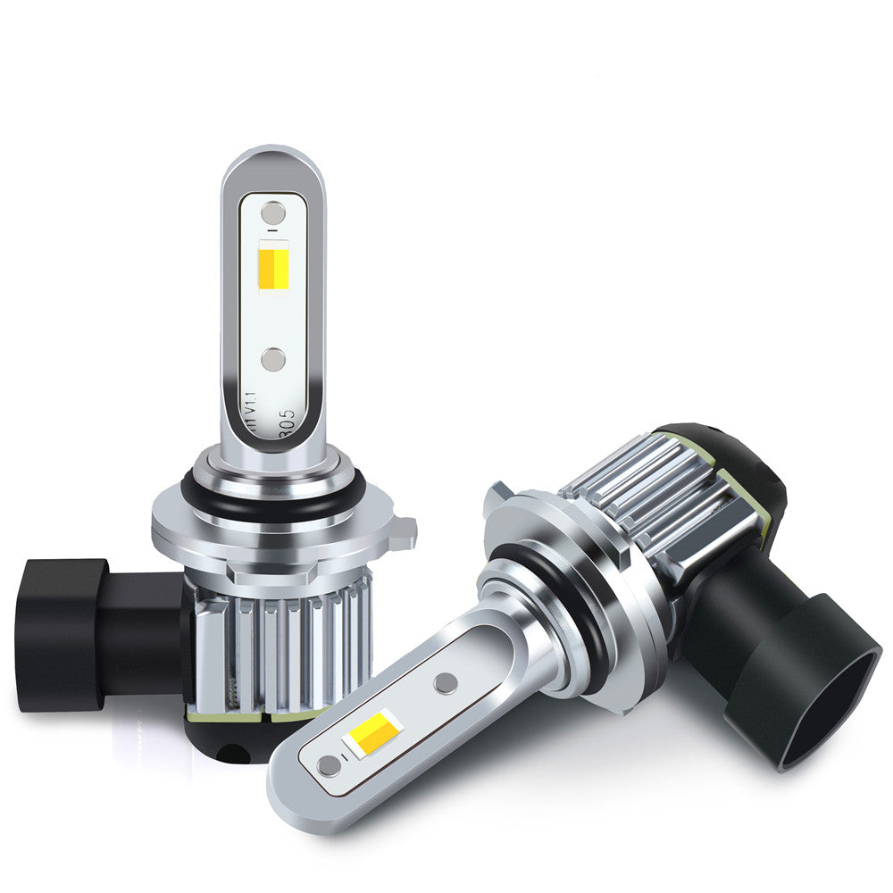 thumbnail image 2 of AUXITO 2X H4 LED Headlight Bulbs, 110W Dual Color (White 6000K & Yellow 3000K), 80,000 Lumens, CANbus, IP67 2 of 6