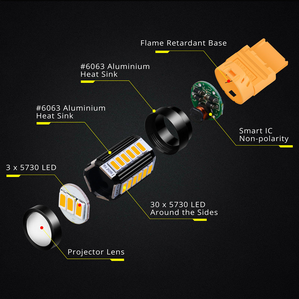 WTY21W-led-bulb-amber-yellow-ford-f-150-turn-signal-lights-f250-f350