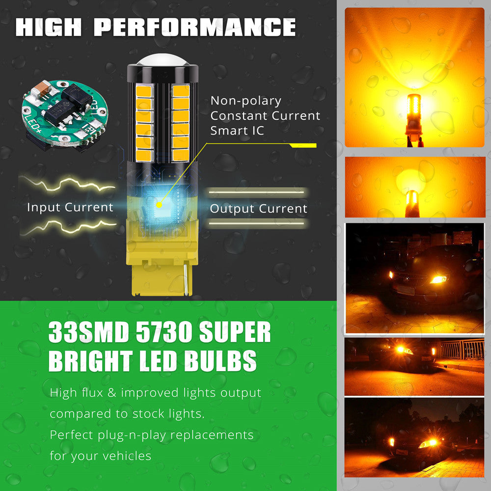 WTY21W-led-bulb-super-bright-amber-yellow-turn-signal-lights-12v-lamp
