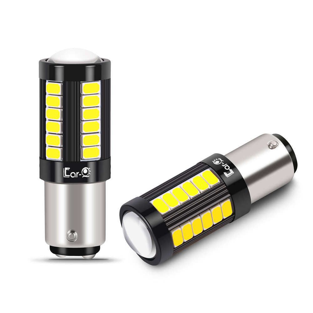 4-Pack AUXITO 1157 BAY15D Combo LED Bulbs – White, Brake/Turn/Reverse, CANBUS, 2800LM